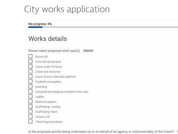 Work Application
